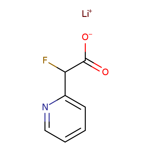 lithium(1+) ion 2-fluoro-2-(pyridin-2-yl)acetate