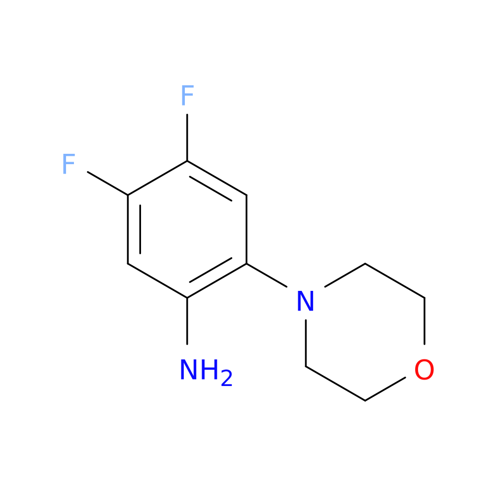 4,5-difluoro-2-(morpholin-4-yl)aniline