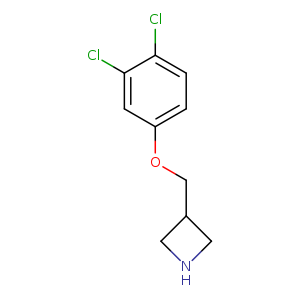 3-[(3,4-Dichlorophenoxy)methyl]azetidine