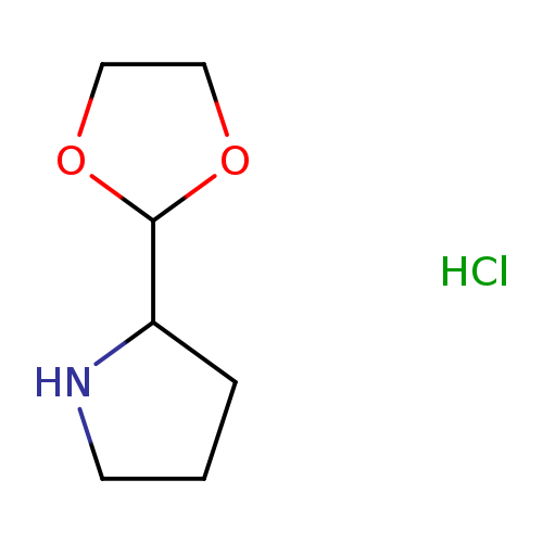 2-(1,3-dioxolan-2-yl)pyrrolidine hydrochloride