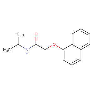 2-(naphthalen-1-yloxy)-N-(propan-2-yl)acetamide