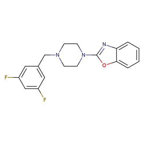 2-{4-[(3,5-difluorophenyl)methyl]piperazin-1-yl}-1,3-benzoxazole