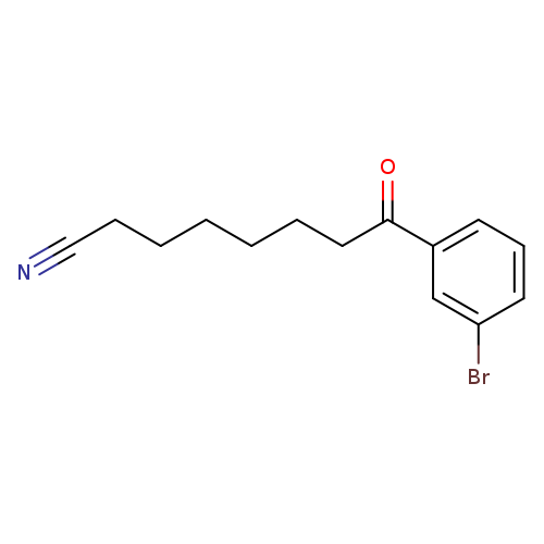 8-(3-Bromophenyl)-8-oxooctanenitrile