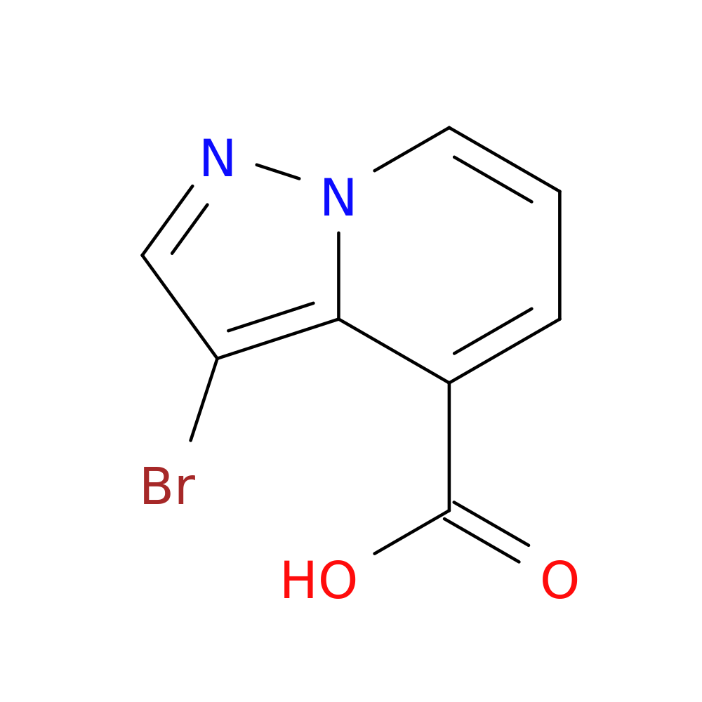 3-bromopyrazolo[1,5-a]pyridine-4-carboxylic acid