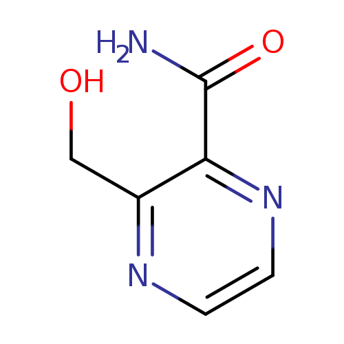 3-(Hydroxymethyl)pyrazine-2-carboxamide