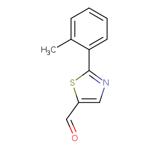 2-(2-Methylphenyl)-1,3-thiazole-5-carbaldehyde