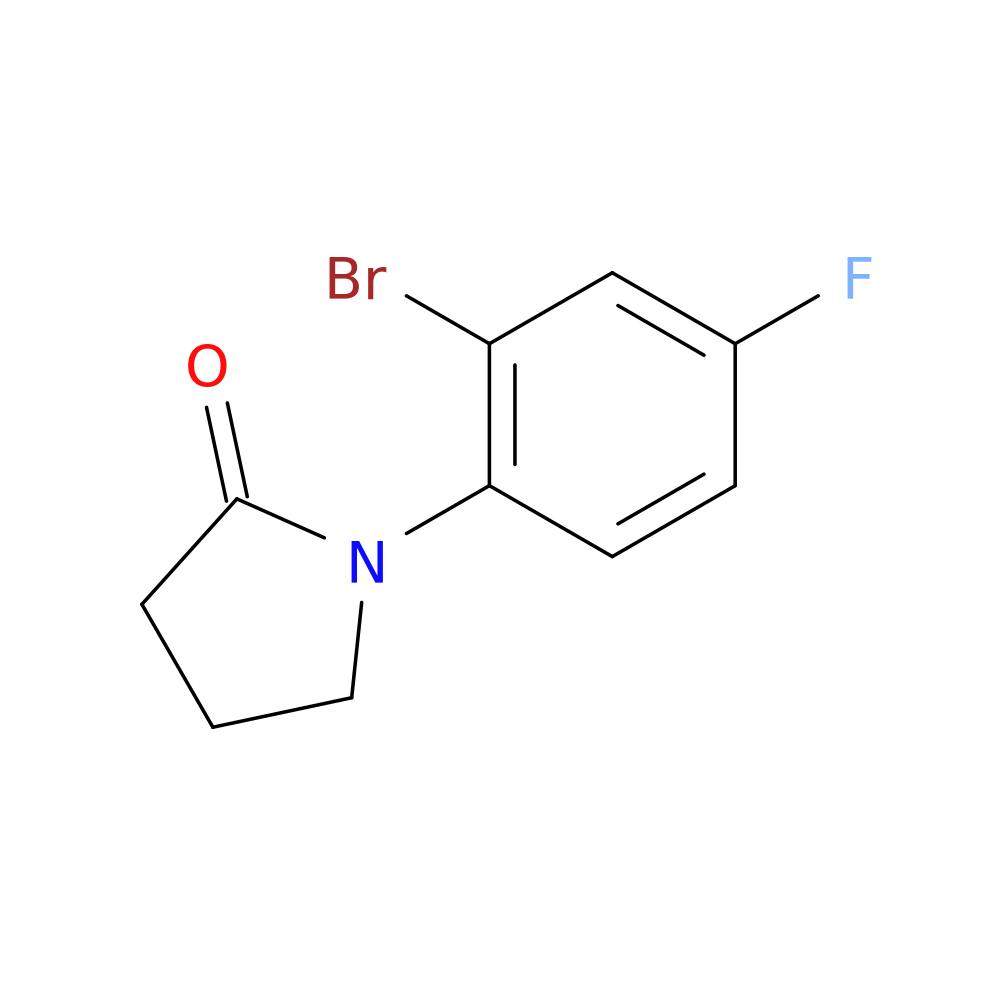 1-(2-Bromo-4-fluorophenyl)pyrrolidin-2-one