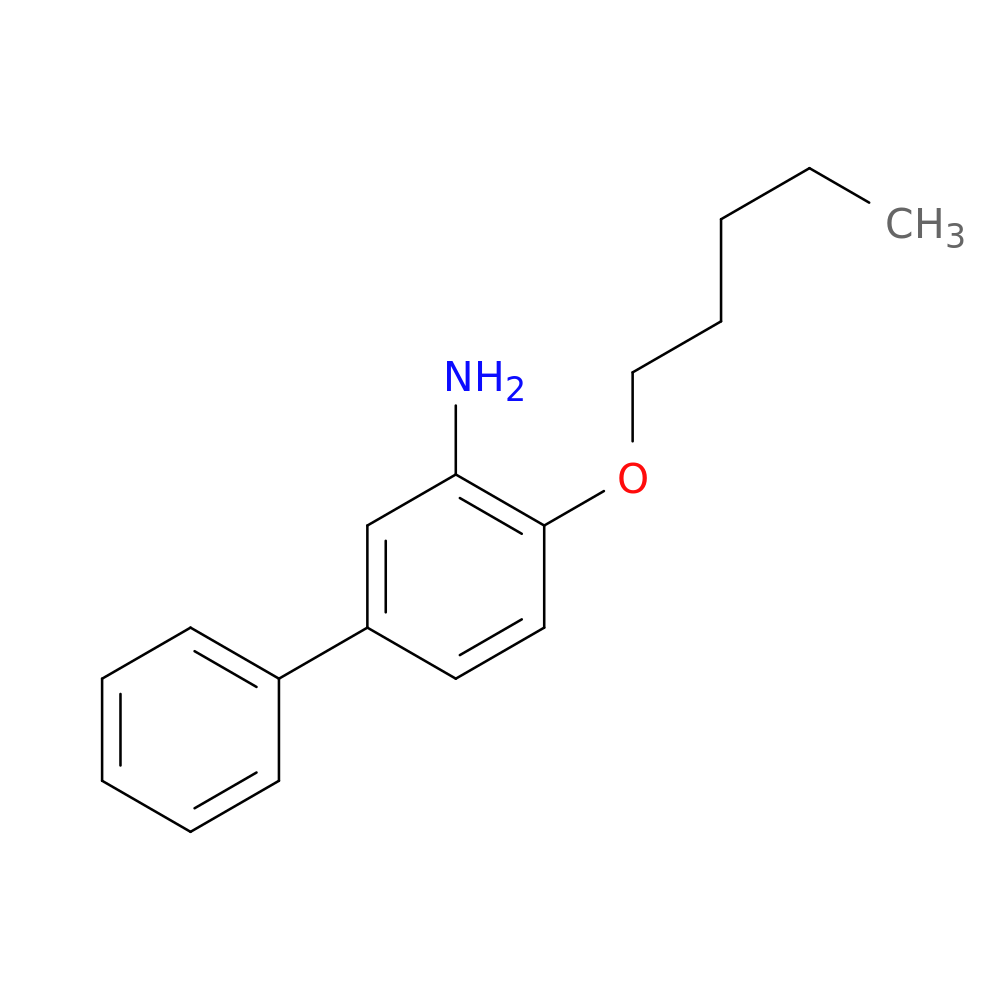 [1,1'-Biphenyl]-3-amine, 4-(pentyloxy)-