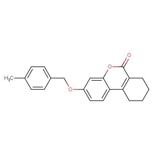 3-[(4-methylphenyl)methoxy]-6H,7H,8H,9H,10H-cyclohexa[c]chromen-6-one