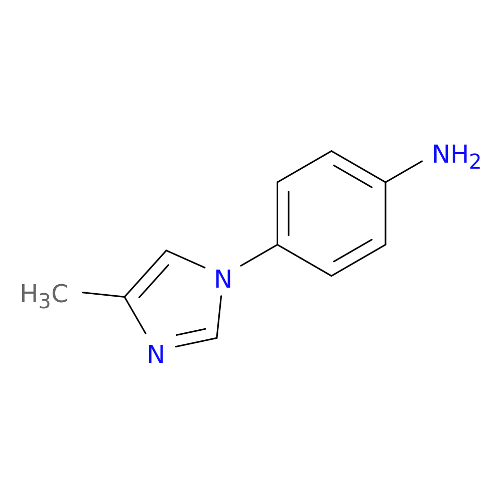 4-(4-Methyl-1H-imidazol-1-yl)benzenamine