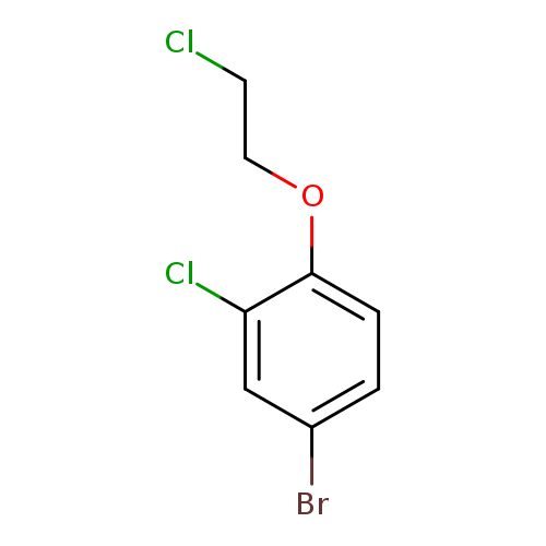 4-bromo-2-chloro-1-(2-chloroethoxy)benzene