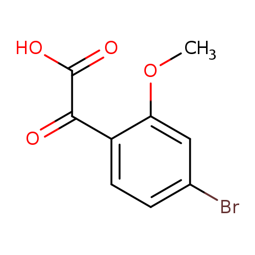 2-(4-bromo-2-methoxyphenyl)-2-oxoaceticacid