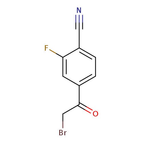 4-(2-Bromoacetyl)-2-fluorobenzonitrile