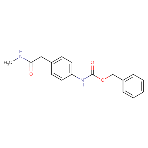 benzyl N-{4-[(methylcarbamoyl)methyl]phenyl}carbamate