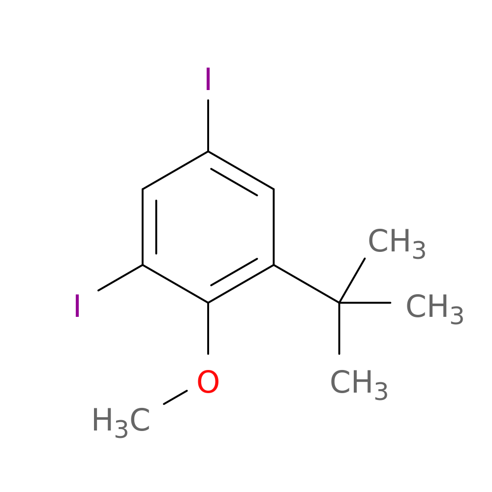 1-(Tert-Butyl)-3,5-Diiodo-2-Methoxybenzene