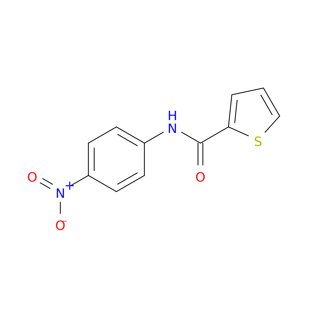 N-(4-nitrophenyl)thiophene-2-carboxamide