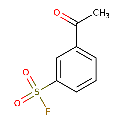 Benzenesulfonylfluoride, 3-acetyl-