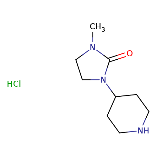 1-Methyl-3-(piperidin-4-yl)imidazolidin-2-one hydrochloride