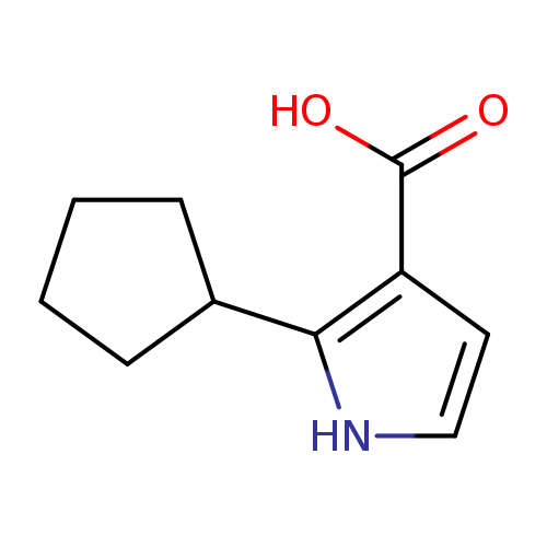 2-Cyclopentyl-1h-pyrrole-3-carboxylic acid