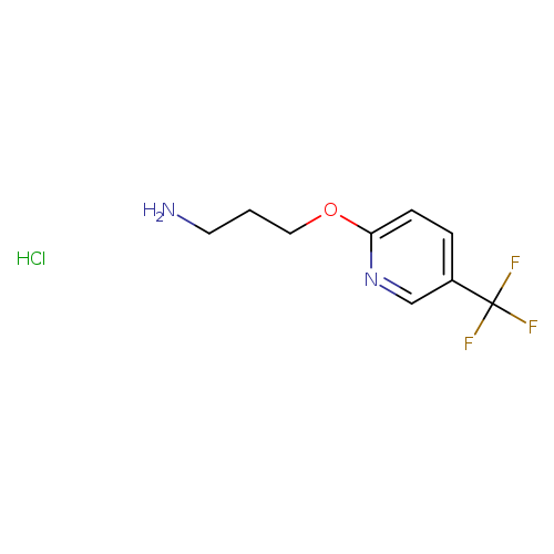 2-(3-Aminopropoxy)-5-(trifluoromethyl)pyridine hydrochloride