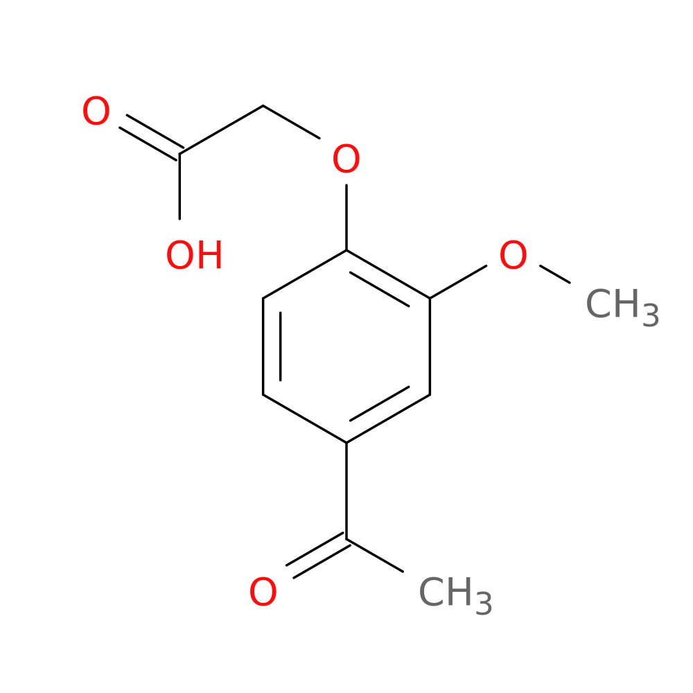 2-(4-Acetyl-2-methoxyphenoxy)acetic acid