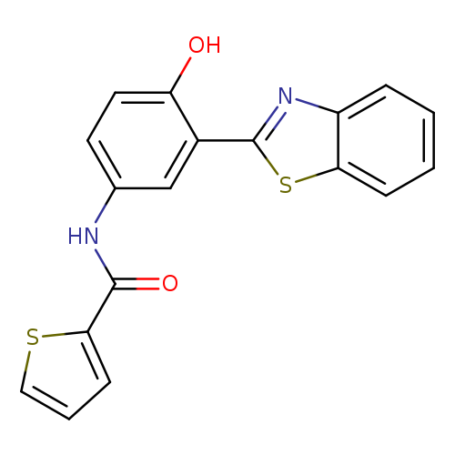 N-[3-(1,3-benzothiazol-2-yl)-4-hydroxyphenyl]thiophene-2-carboxamide