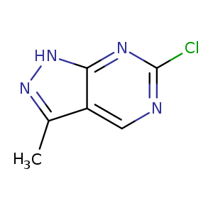 6-chloro-3-methyl-1H-pyrazolo[3,4-d]pyrimidine