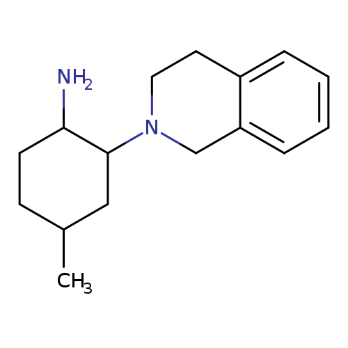 4-methyl-2-(1,2,3,4-tetrahydroisoquinolin-2-yl)cyclohexan-1-amine