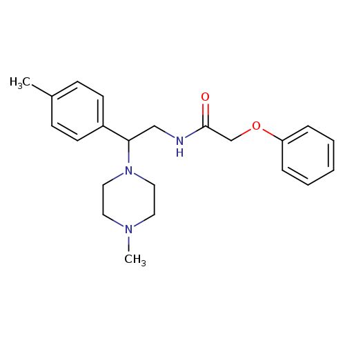 N-[2-(4-methylphenyl)-2-(4-methylpiperazin-1-yl)ethyl]-2-phenoxyacetamide