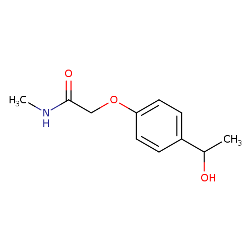 2-[4-(1-Hydroxyethyl)phenoxy]-n-methylacetamide