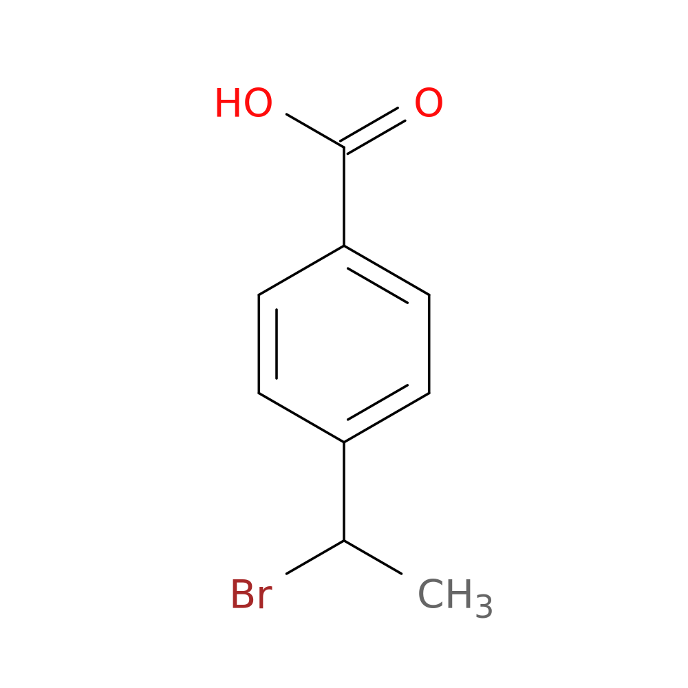 4-(1-Bromoethyl)benzoic acid