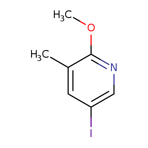 Pyridine, 5-iodo-2-methoxy-3-methyl-