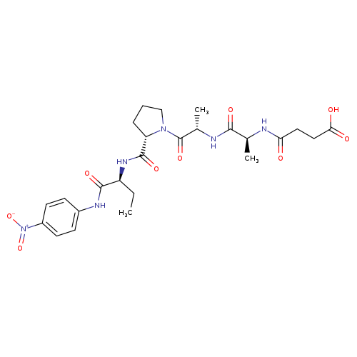 Suc-Ala-Ala-Pro-Abu-pNA trifluoroacetate salt