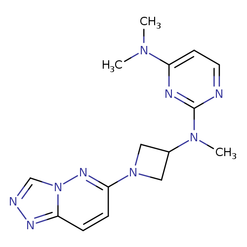 N2,N4,N4-trimethyl-N2-(1-{[1,2,4]triazolo[4,3-b]pyridazin-6-yl}azetidin-3-yl)pyrimidine-2,4-diamine