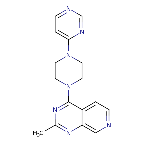 4-(4-{2-methylpyrido[3,4-d]pyrimidin-4-yl}piperazin-1-yl)pyrimidine