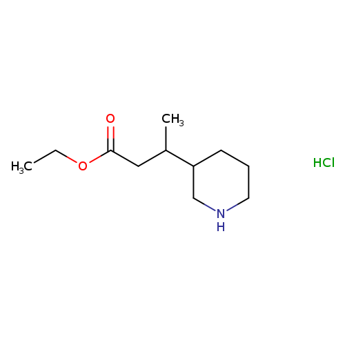 ethyl 3-(piperidin-3-yl)butanoate hydrochloride