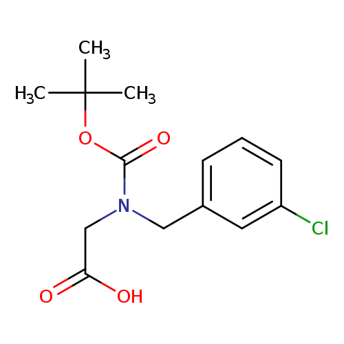 N-Boc-3-chlorobenzyl-glycine