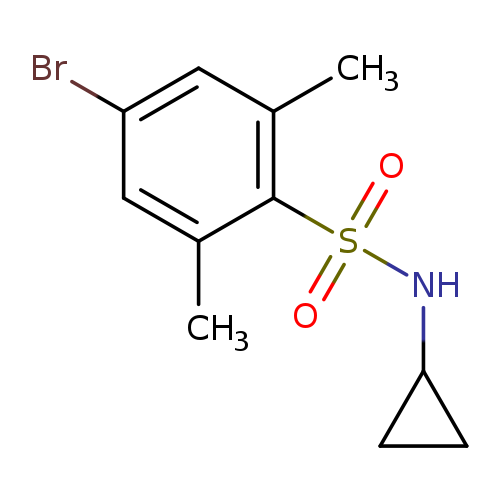 4-Bromo-N-cyclopropyl-2,6-dimethylbenzenesulfonamide