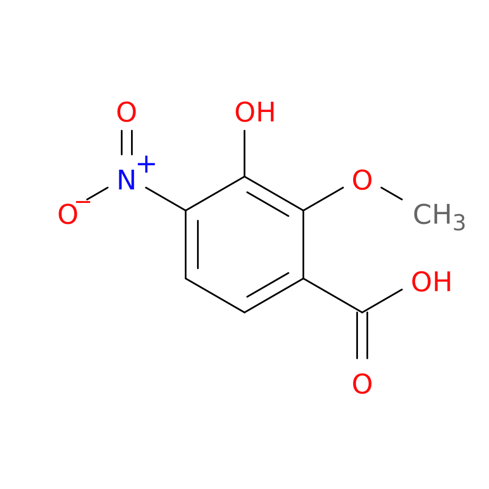 3-Hydroxy-2-methoxy-4-nitrobenzoic acid
