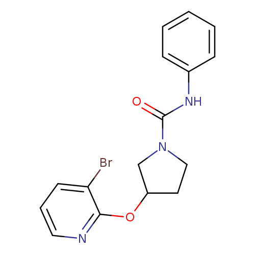 3-[(3-bromopyridin-2-yl)oxy]-N-phenylpyrrolidine-1-carboxamide