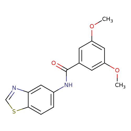 N-(1,3-benzothiazol-5-yl)-3,5-dimethoxybenzamide
