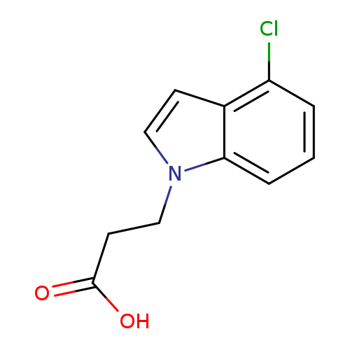 3-(4-Chloro-1H-indol-1-yl)propanoic acid
