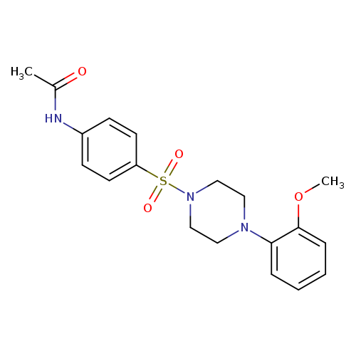 N1-(4-{[4-(2-methoxyphenyl)piperazino]sulfonyl}phenyl)acetamide