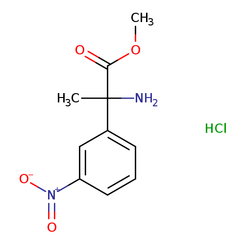 methyl 2-amino-2-(3-nitrophenyl)propanoate hydrochloride