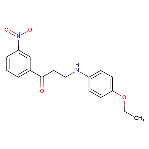 3-((4-Ethoxyphenyl)amino)-1-(3-nitrophenyl)propan-1-one