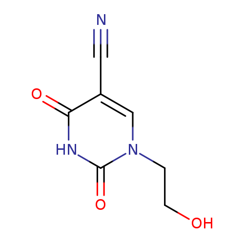 1-(2-Hydroxyethyl)-2,4-dioxo-1,2,3,4-tetrahydropyrimidine-5-carbonitrile