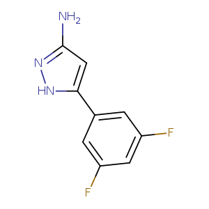 5-(3,5-difluorophenyl)-1H-pyrazol-3-amine