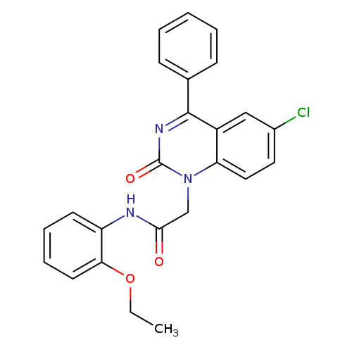 2-(6-chloro-2-oxo-4-phenyl-1,2-dihydroquinazolin-1-yl)-N-(2-ethoxyphenyl)acetamide