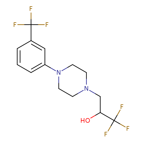 1,1,1-Trifluoro-3-(4-[3-(trifluoromethyl)phenyl]piperazino)-2-propanol