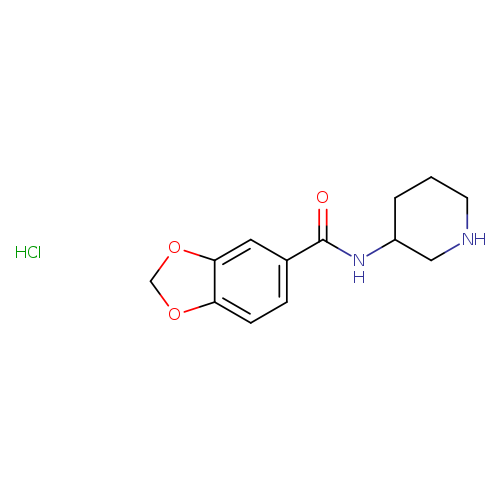 Benzo[1,3]dioxole-5-carboxylic acid piperidin-3-ylaMide hydrochloride